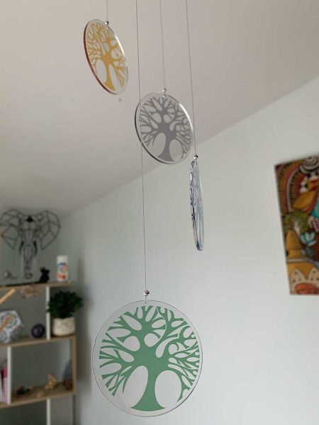 Mobile Feng Shui Arbre de Vie zoomé