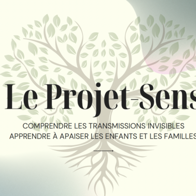 arbre en fond titre projet sens