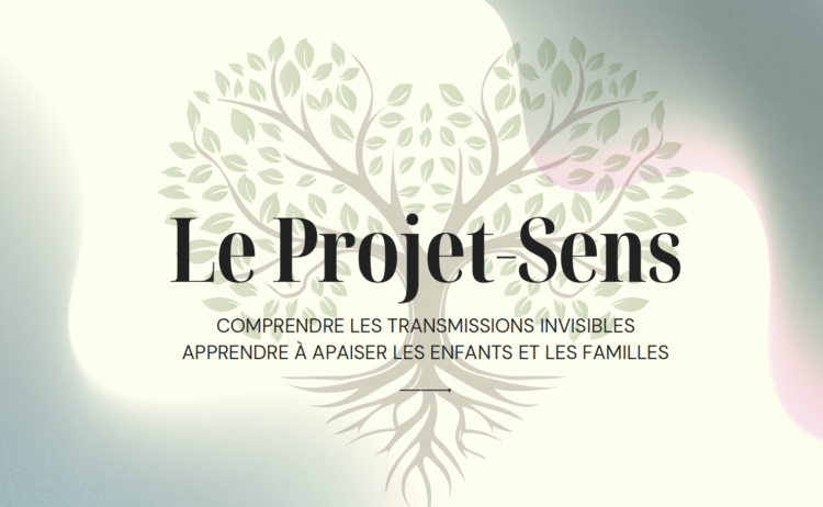 arbre en fond titre projet sens